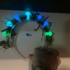 Glow in the Dark Mushroom Crown